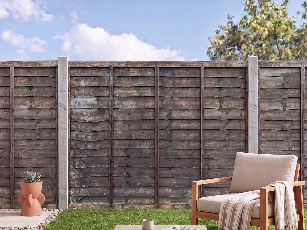 Garden styled with ColourFence