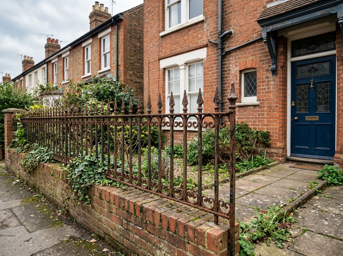 Garden styled with ColourRail railings